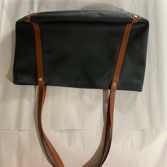 vintage BOTTEGA VENETA oversized zip top TOTE BAG - Picture 7 of 14